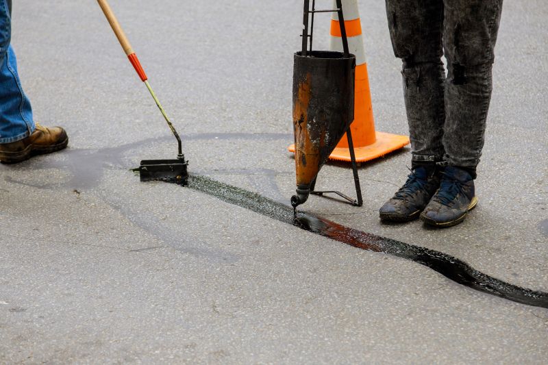 Sealcoating in Progress