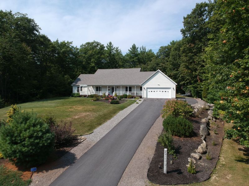 Asphalt Driveway with Clear Edges
