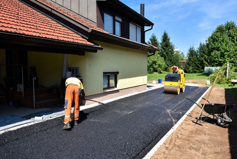 Asphalt Overlay on Existing Driveway