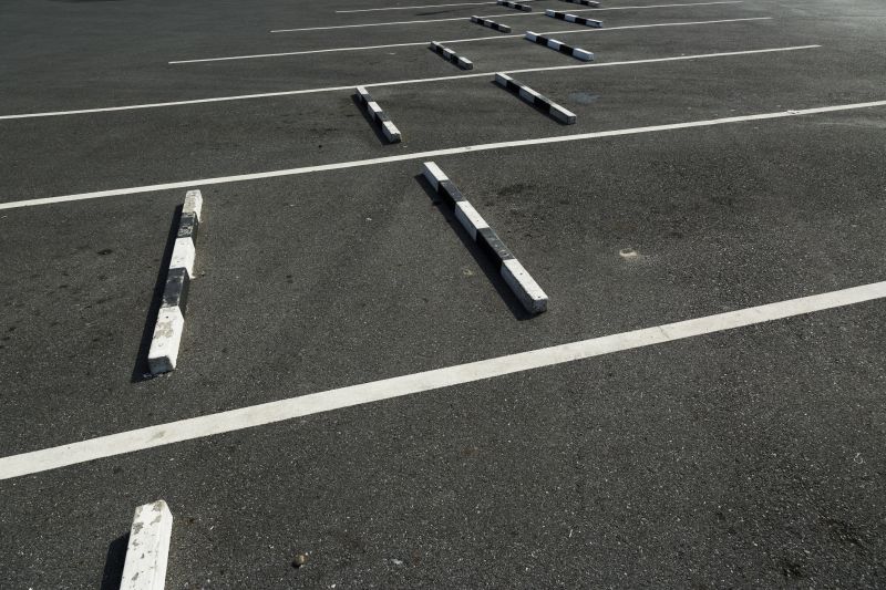 Expanded Asphalt Parking Area